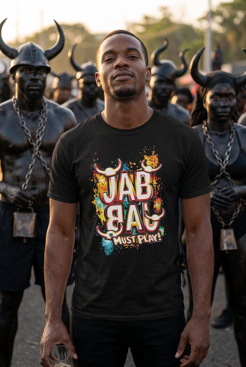 Caribbean Carnival J'ouvert Firey Jab T-Shirt