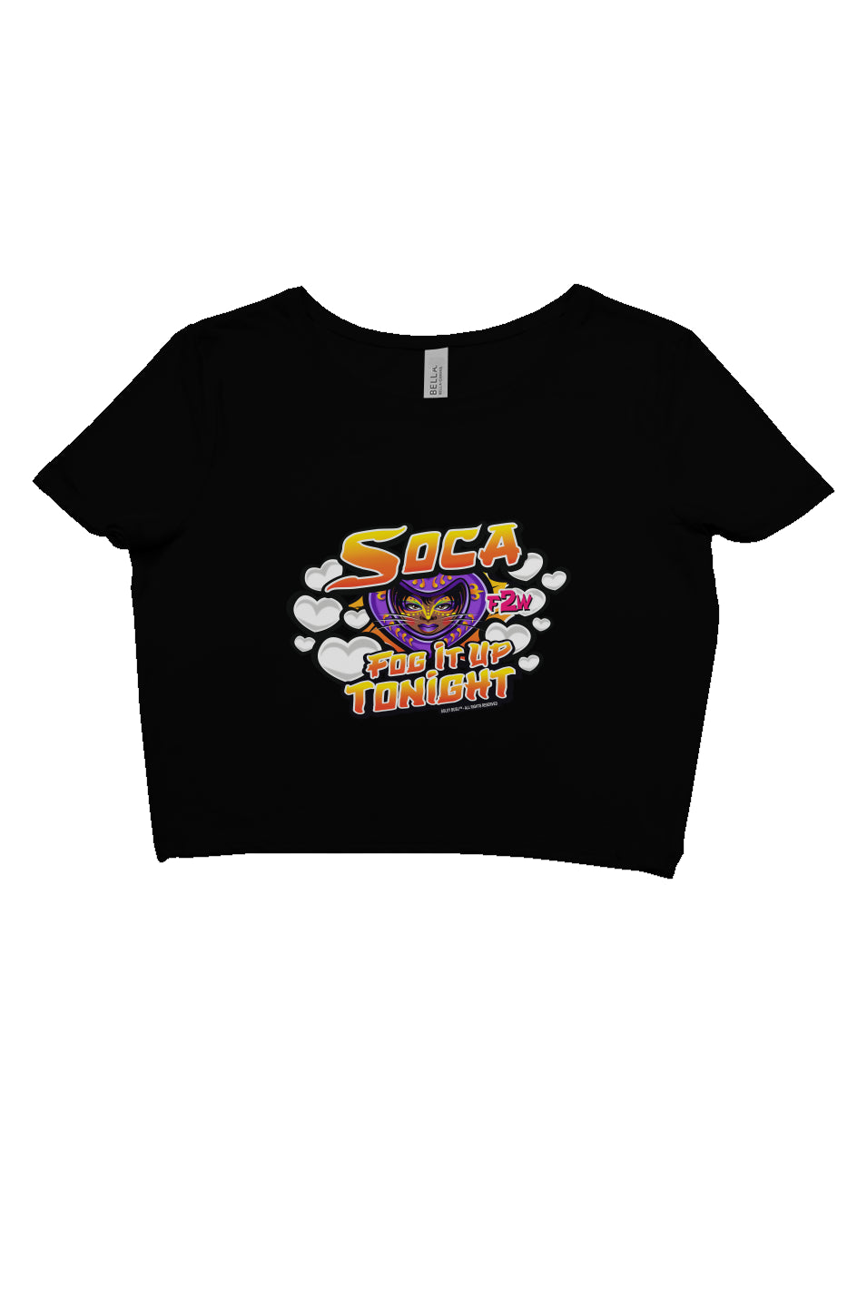 Soca Fog It Up Crop Tee