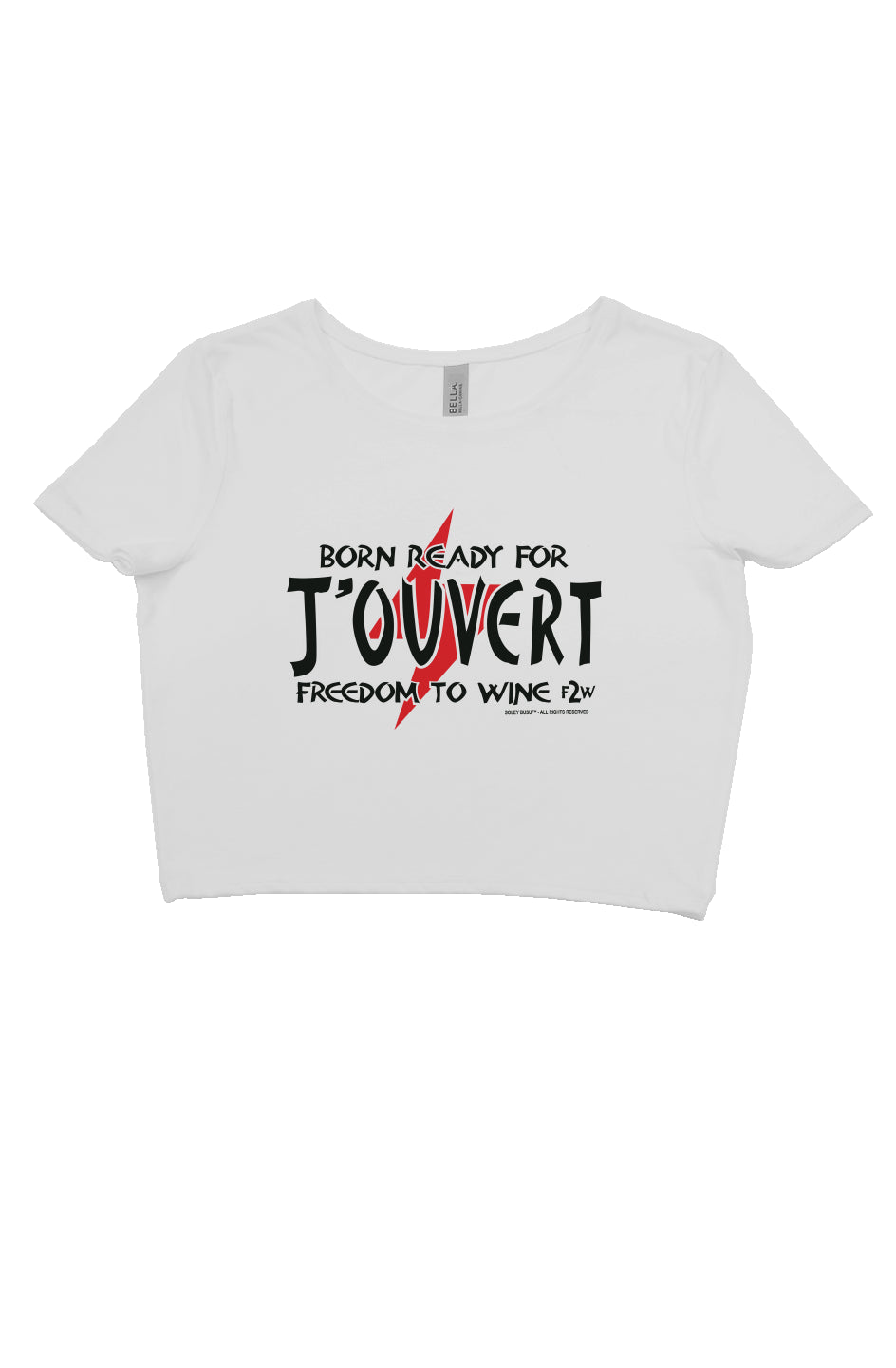 J'ouvert Crop Tee