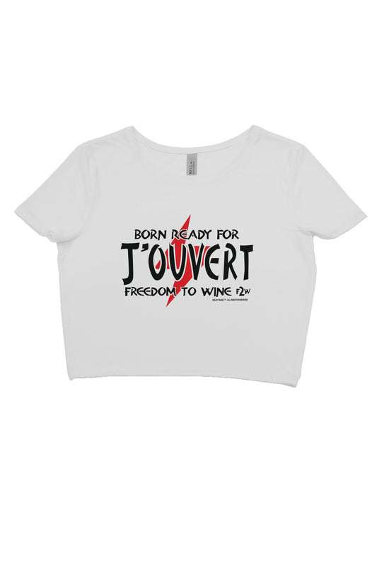 J'ouvert Crop Tee