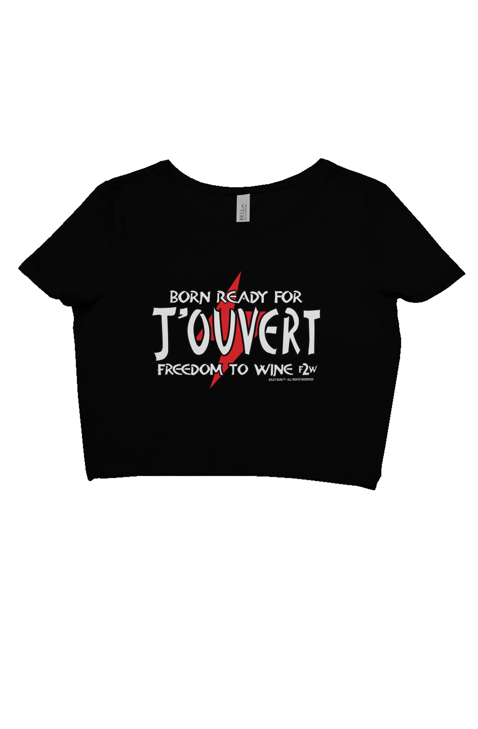 J'ouvert Crop Tee