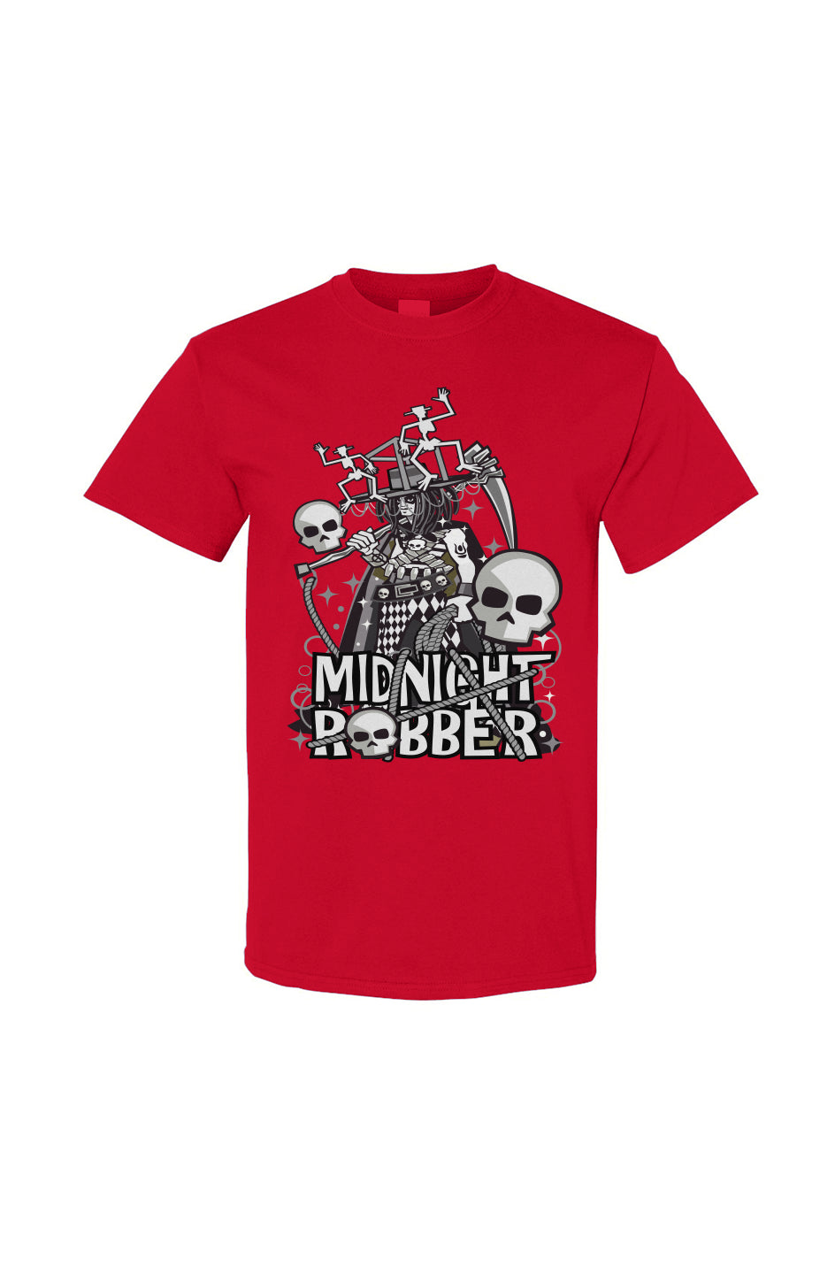 Midnight Robber red t-shirt