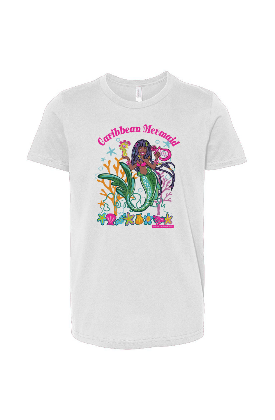 Girls Caribbean Mermaid T-shirt