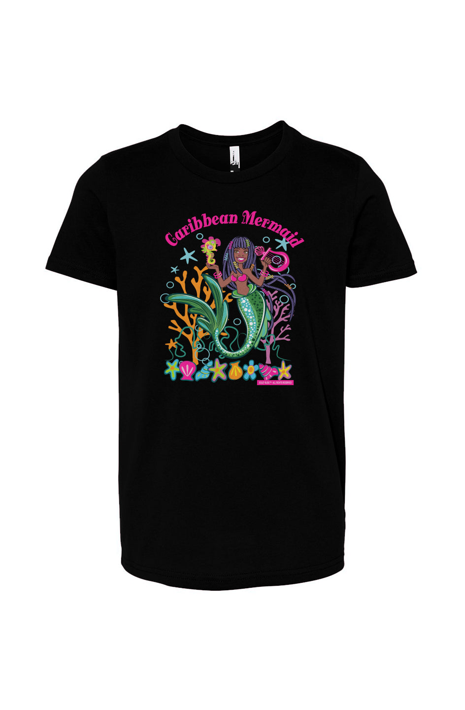 Girls Caribbean Mermaid T-shirt