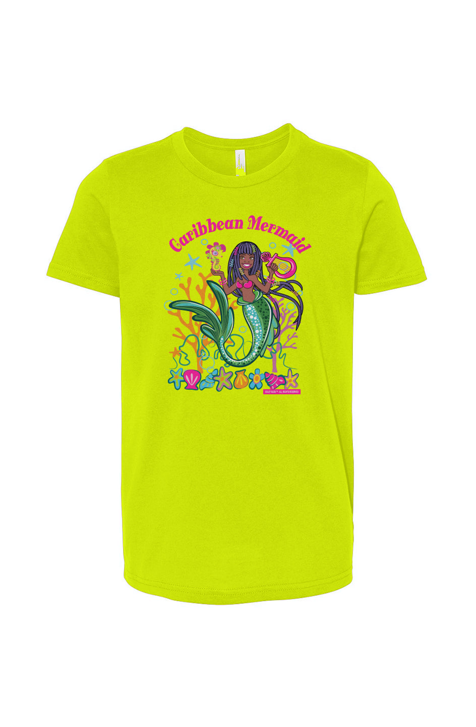 Girls Caribbean Mermaid T-shirt