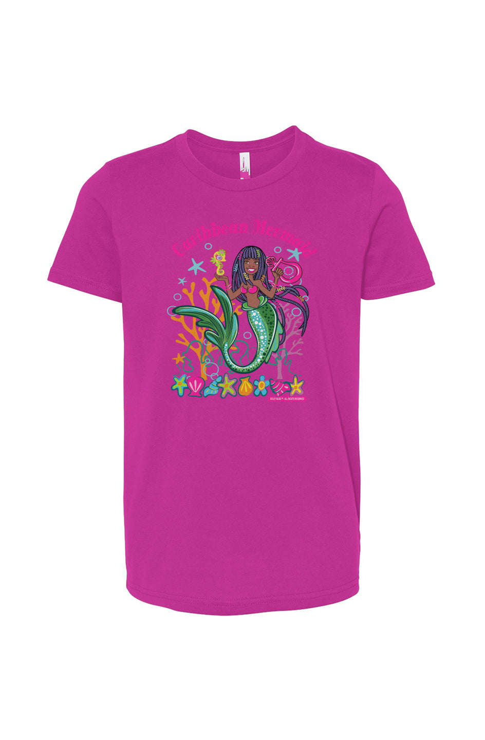 Girls Caribbean Mermaid T-shirt