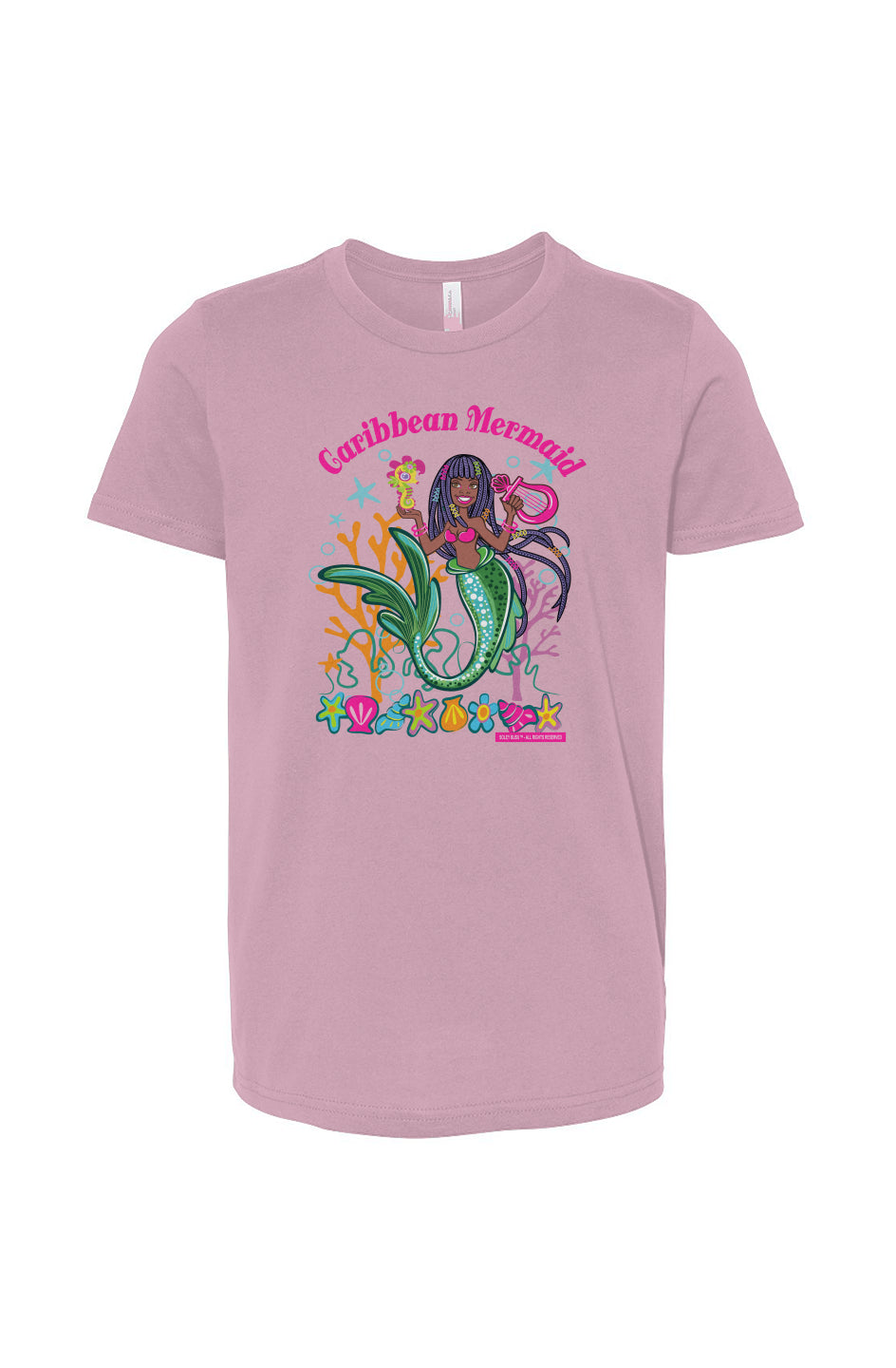 Girls Caribbean Mermaid T-shirt