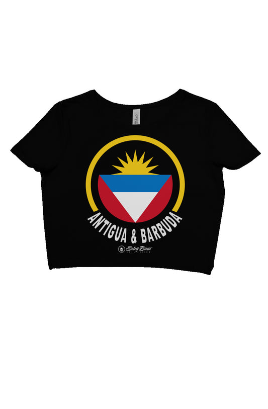 Women Caribbean National Flag Crop-top