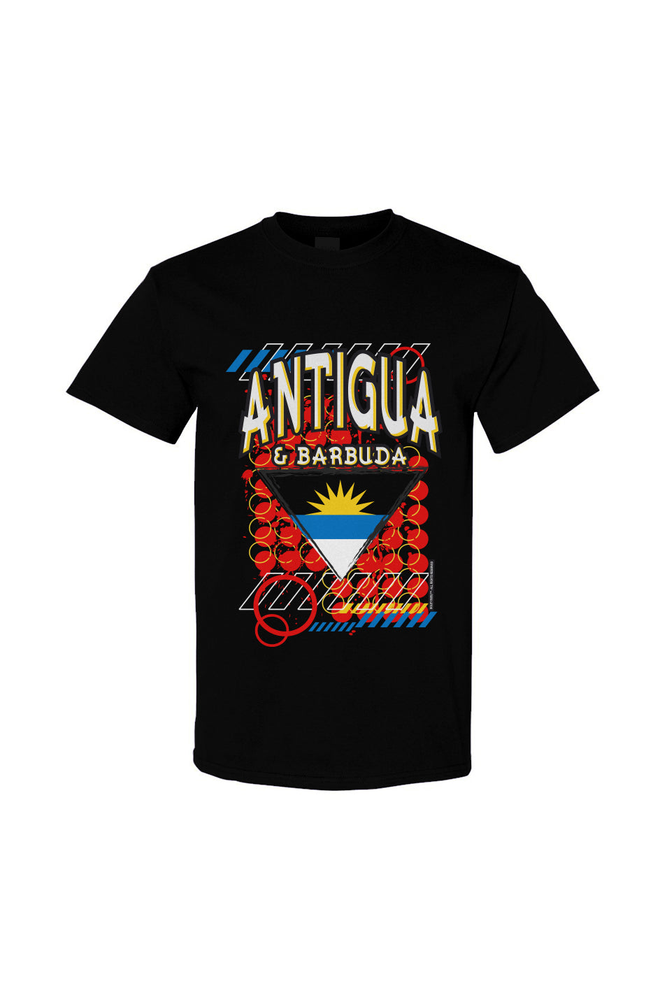 Men Caribbean National Flag T-shirt