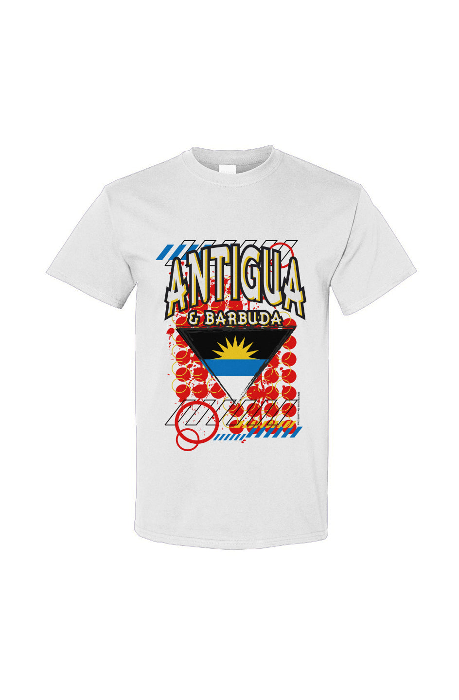 Men Caribbean National Flag T-shirt