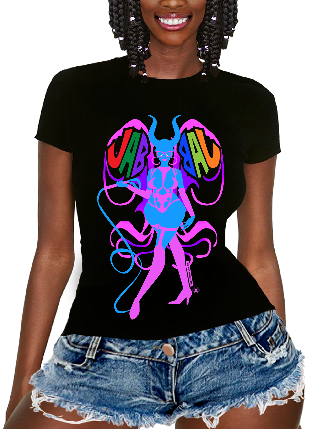 Caribbean Carnival Women Playtime  Jab Jab Tee