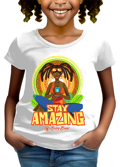 Caribbean Stay Amazing Girls Tee