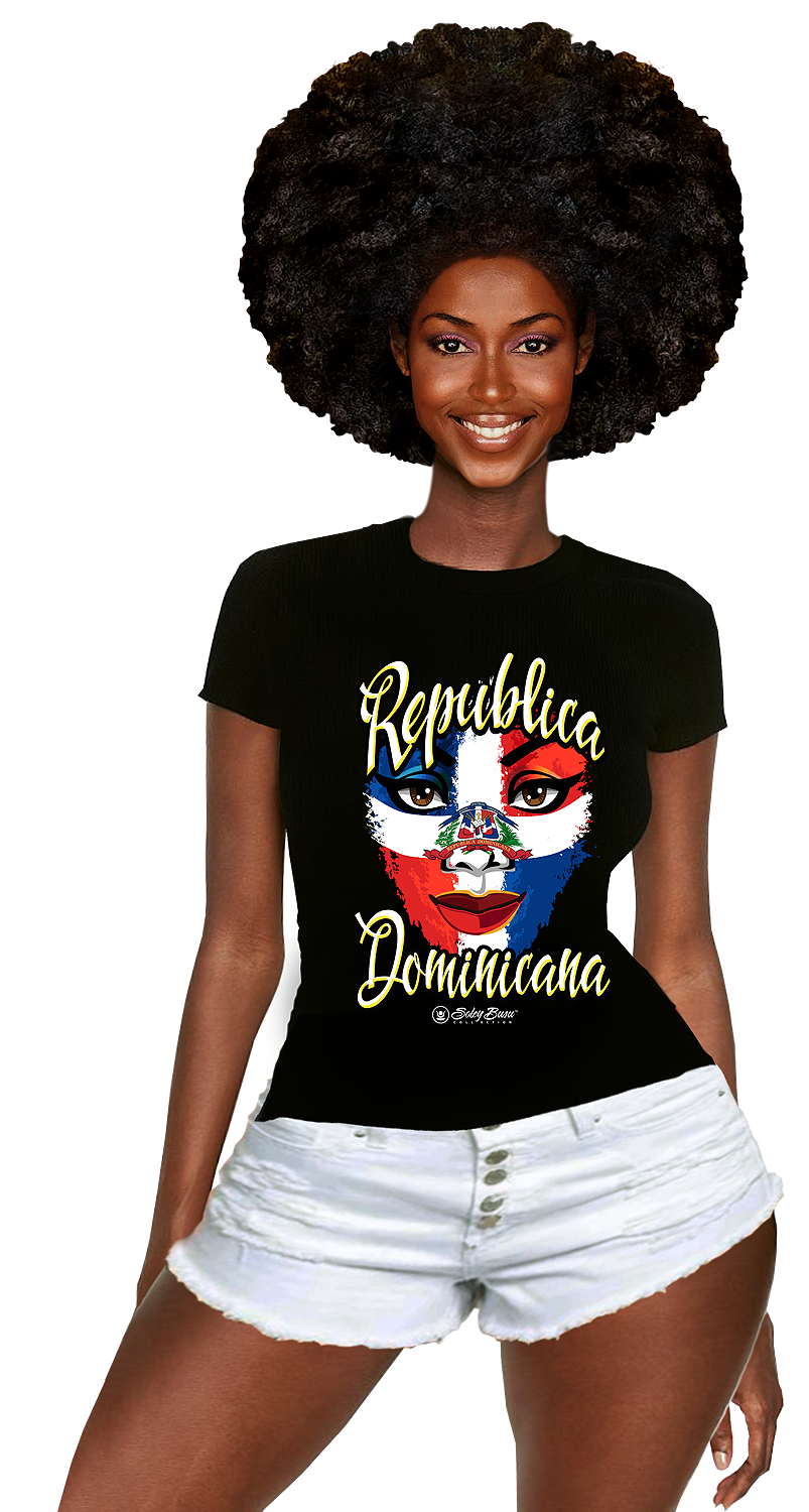 Women Caribbean National Flag Inspired T-shirt