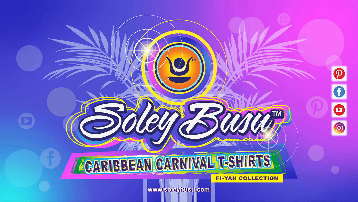 Load video: This video is about the Soley Busu Brand. It shows a wide selction of Caribbean Carnival t-shirts. Original music name Freedom to Wine.